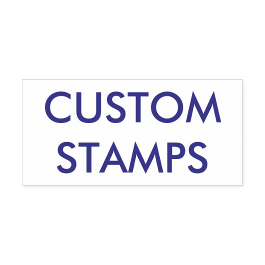 Aangepaste gepersonaliseerde 2,9" x 1,4" Zelfinkt  Zelfinktende Stempel (Design)