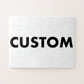 Aangepaste gepersonaliseerde 30-delige 28cm x 36cm legpuzzel