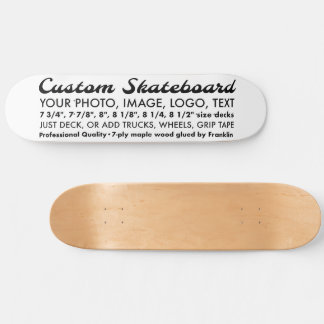 Aangepaste gepersonaliseerde 8,5-inch skateboard d