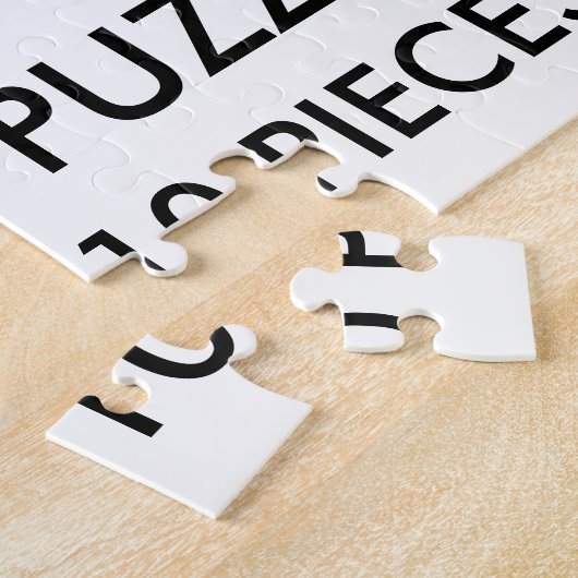 Aangepaste gepersonaliseerde 8 "x10" Jigsaw Puzzle Legpuzzel (Zijkant)