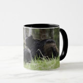 Aangepaste gepersonaliseerde Beer Coffee Mok Cup (Voorkant rechts)