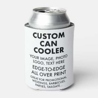 Aangepaste gepersonaliseerde blikje koeler sleeve