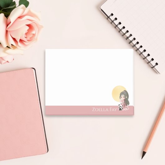 Aangepaste Gepersonaliseerde Cute Kawaii Anime Post-it® Notes