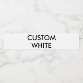 Aangepaste gepersonaliseerde etiketten van de wate (Enkel label)