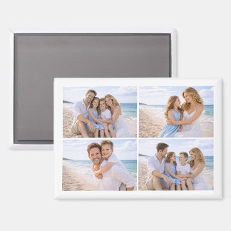 Aangepaste Gepersonaliseerde Familie Foto Magneet