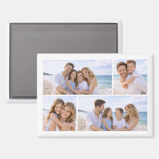 Aangepaste Gepersonaliseerde Familie Foto Magneet