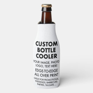 Aangepaste gepersonaliseerde fleskoeler sleeve bla flesjeskoeler