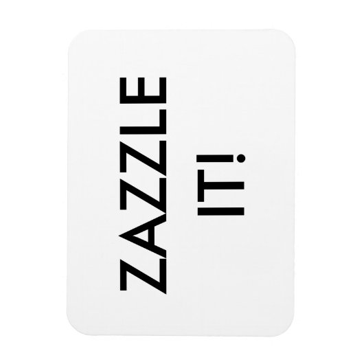 Aangepaste gepersonaliseerde flexibele magneet bla (Verticaal)