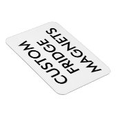 Aangepaste gepersonaliseerde flexibele magneet bla (Rechterzijde)