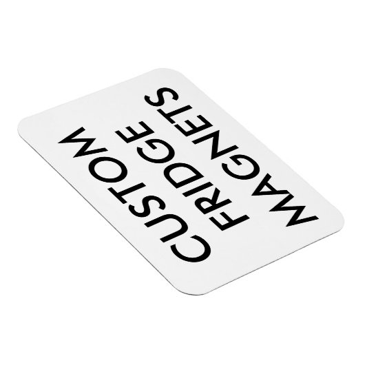 Aangepaste gepersonaliseerde flexibele magneet bla (Rechterzijde)