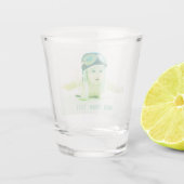 Aangepaste gepersonaliseerde foto afdrukken shot glas (Achterkant)