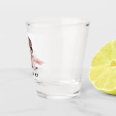 Aangepaste gepersonaliseerde foto afdrukken shot glas (Rechts)