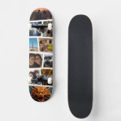 Aangepaste gepersonaliseerde foto collage skateboa skateboard (Voorkant)
