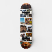 Aangepaste gepersonaliseerde foto collage skateboa skateboard (Voorkant)