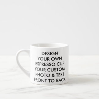 Aangepaste gepersonaliseerde FOTO ESPRESSO CUP Espresso Kop