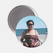 Aangepaste gepersonaliseerde foto geschenk magneet (Voorkant / Achterkant)