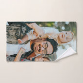Aangepaste gepersonaliseerde foto handdoek (Handdoek)