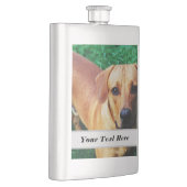 Aangepaste gepersonaliseerde foto hip fles flacon (Rechts)