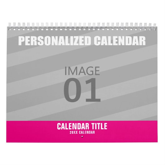 Aangepaste gepersonaliseerde foto maak je eigen 20 kalender (Hoes)