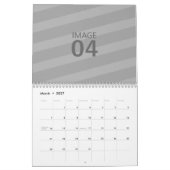 Aangepaste gepersonaliseerde foto maak je eigen 20 kalender (Mar 2027)
