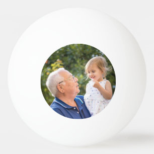 Aangepaste gepersonaliseerde foto pingpongballen