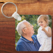 Aangepaste gepersonaliseerde foto sleutelhanger (Voorkant)