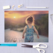 Aangepaste gepersonaliseerde foto tissuepapier (Craft)