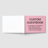 Aangepaste gepersonaliseerde gastenboek blanco Sja (Volledig)