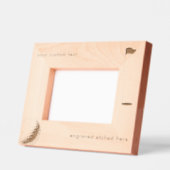 Aangepaste Gepersonaliseerde Gegraveerde Afbeeldin Lijstjes (Links)