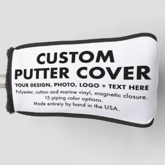 Aangepaste Gepersonaliseerde Golf Putter Club Hoof Golfheadcover