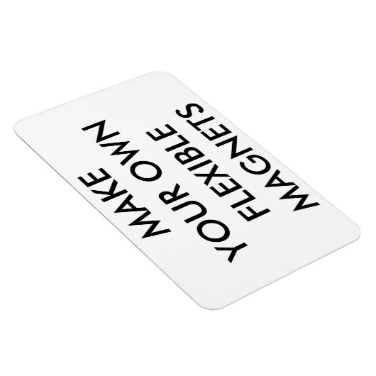 Aangepaste gepersonaliseerde grote flexibele koelk magneet (Rechterzijde)