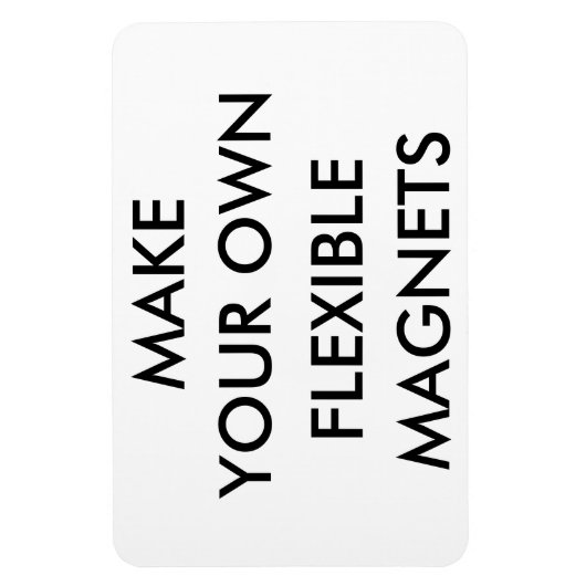 Aangepaste gepersonaliseerde grote flexibele koelk magneet (Verticaal)