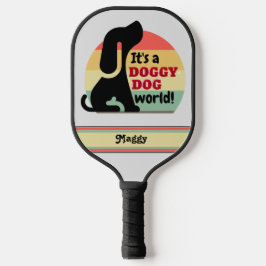 Aangepaste Gepersonaliseerde Honden  Pickleball Paddle