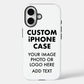 Aangepaste gepersonaliseerde iPHONE 16 STOER HOESJ iPhone 16 Hoesje