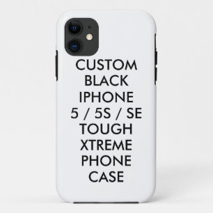 Aangepaste gepersonaliseerde iPhone 5/5S Tough Xtr 11 Hoesje