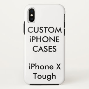 Aangepaste gepersonaliseerde iPhone X stevige hard Hoesje