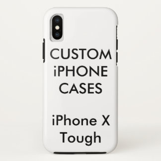 Aangepaste gepersonaliseerde iPhone X stevige hard Hoesje