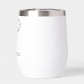 Aangepaste gepersonaliseerde Jouw naam olifant (Achterkant)