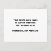 Aangepaste gepersonaliseerde Kaarten, Creëer uw ei Feestdagenkaart (Voorkant)