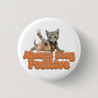 Aangepaste Gepersonaliseerde Luiaard Vrede Hippie Ronde Button 3,2 Cm