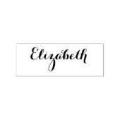 Aangepaste gepersonaliseerde naam elegante stijlvo 	rubberstempel (Afrduk)