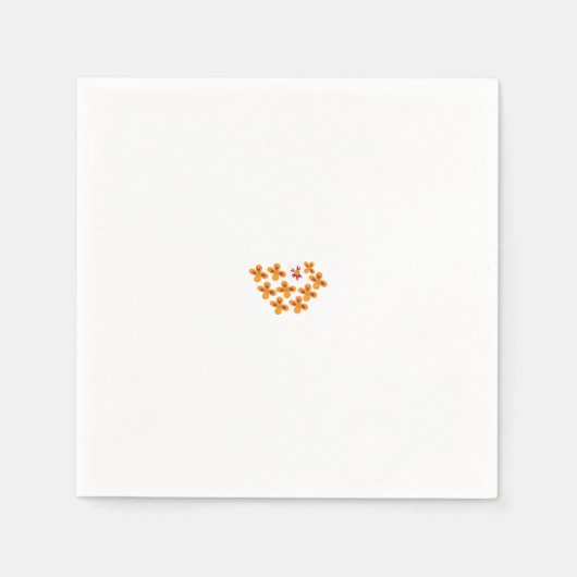 Aangepaste & gepersonaliseerde papieren servetten (Voorkant)