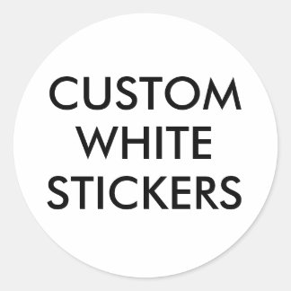 Aangepaste gepersonaliseerde ronde cirkel Stickers