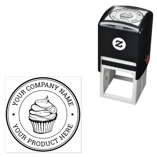 Aangepaste gepersonaliseerde ronde zelfgemaakte ba zelfinktende stempel (In situ)