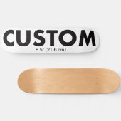 Aangepaste gepersonaliseerde skateboard dek 8,5" (
