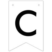 Aangepaste Gepersonaliseerde SWALLOWTAIL BUNTING V Vlaggetjes (Tweede vlag)