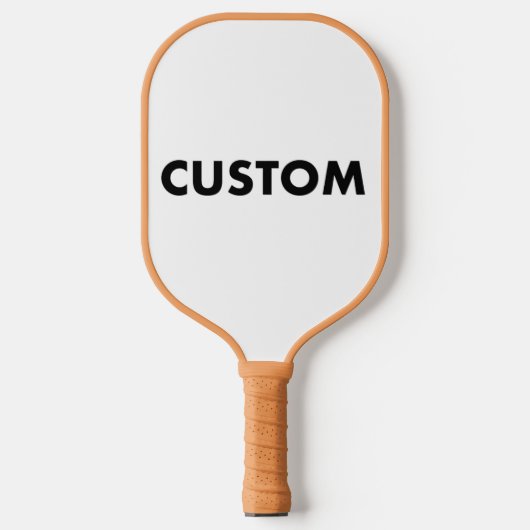 Aangepaste Gepersonaliseerde TAN BRUIN Handvat & T Pickleball Paddle (Voorkant)