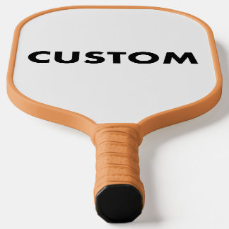 Aangepaste Gepersonaliseerde TAN Handle Trim Carbo Pickleball Paddle