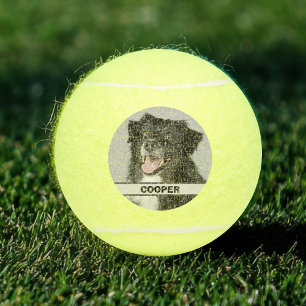 Aangepaste Gepersonaliseerde Tennis Speler Foto Hu Tennisballen