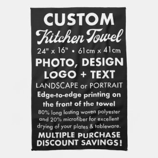 Aangepaste gepersonaliseerde thee / keukenhanddoek